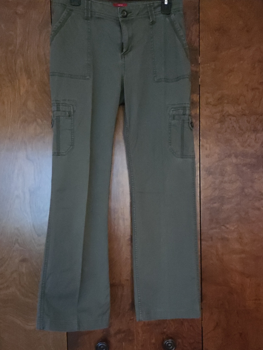 Merona Olive Green Boot Cut Cargo Pants